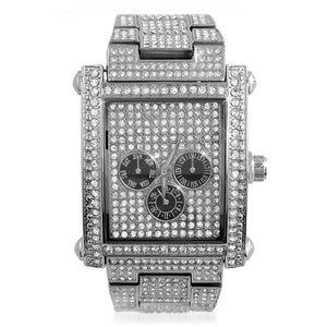 Custom Rectangle Ice Watch - Presidential Brand (R)