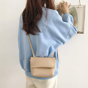 Womens Small Casual Vegan Leather Shoulder Bag - Presidential Brand (R)
