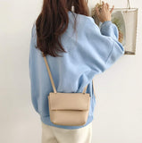 Womens Small Casual Vegan Leather Shoulder Bag - Presidential Brand (R)