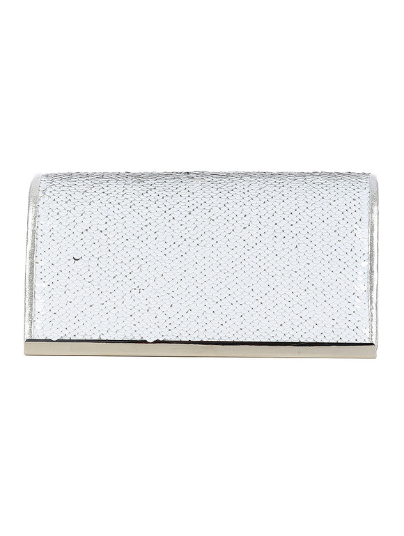 REVERSIBLE SEQUIN CLUTCH - Presidential Brand (R)