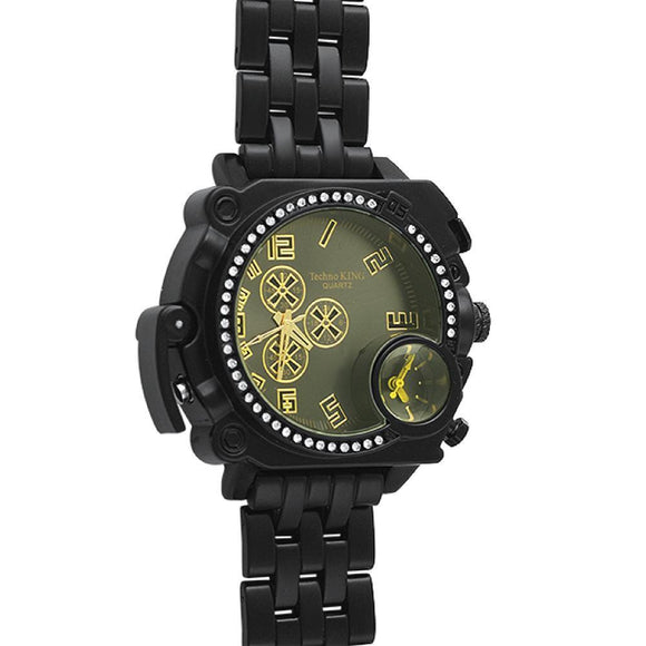 Divers Thick Black Watch - Presidential Brand (R)