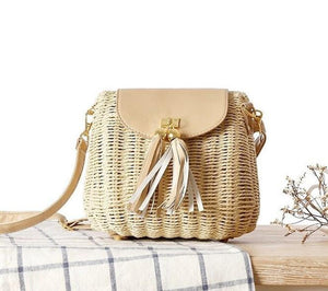 Wicker bag with Tassle - Presidential Brand (R)