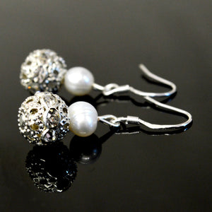 Judy Pearl Earrings - Presidential Brand (R)