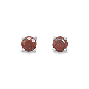 January Birthstone Stud Earrings - Presidential Brand (R)