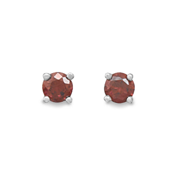 January Birthstone Stud Earrings - Presidential Brand (R)