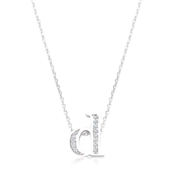 Pave Initial D Pendant - Presidential Brand (R)