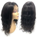 VIP - Full Lace Wig - 100% Human Hair Natural Black (180 density)Body Wave - Presidential Brand (R)