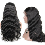 VIP - Full Lace Wig - 100% Human Hair Natural Black (180 density)Body Wave - Presidential Brand (R)