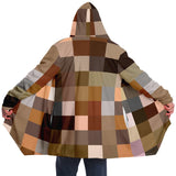 Mens Jackets, Brown Tone Swatch Style Fleece Jacket - Presidential Brand (R)