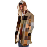 Mens Jackets, Brown Tone Swatch Style Fleece Jacket - Presidential Brand (R)