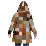 Mens Jackets, Brown Tone Swatch Style Fleece Jacket - Presidential Brand (R)