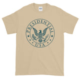 Presidential USA Badge Blue Short-Sleeve T-Shirt - Presidential Brand (R)