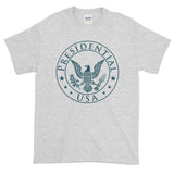 Presidential USA Badge Blue Short-Sleeve T-Shirt - Presidential Brand (R)