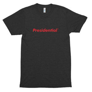 Presidential Red Short sleeve soft t-shirt - Presidential Brand (R)