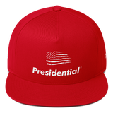 PRESIDENTIAL | Flat Bill Flag Cap - Presidential Brand (R)