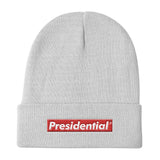 Presidential Redbox Logo | Knit Beanie - Presidential Brand (R)