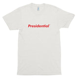 Presidential Red Short sleeve soft t-shirt - Presidential Brand (R)