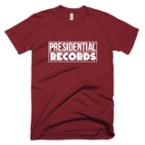 Presidential Records White Short-Sleeve T-Shirt - Presidential Brand (R)