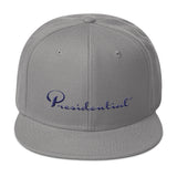 Presidential Cursive P On Back | Snapback Hat - Presidential Brand (R)