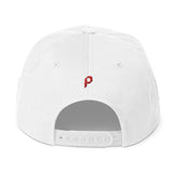 Presidential Redbox Logo Icon P On Back | Flat Bill Cap - Presidential Brand (R)