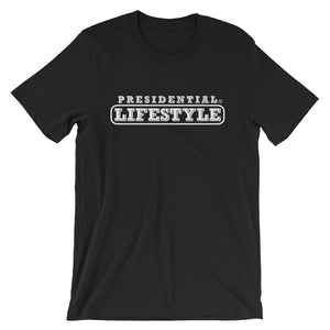 Presidential Lifestyle White Short-Sleeve Unisex T-Shirt - Presidential Brand (R)