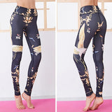Womens Yoga Pants Sexy Sports Fitness Leggings For Female - Presidential Brand (R)
