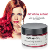 Hair Wax Color Styling Pomade Temporary Hair Dye Disposable Fashion Molding Coloring Mud Cream - Presidential Brand (R)