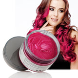 Hair Wax Color Styling Pomade Temporary Hair Dye Disposable Fashion Molding Coloring Mud Cream - Presidential Brand (R)