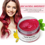 Hair Wax Color Styling Pomade Temporary Hair Dye Disposable Fashion Molding Coloring Mud Cream - Presidential Brand (R)