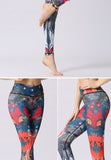 Printed Sport leggings Stretched Fitness yoga Pants - Presidential Brand (R)