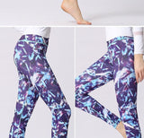 Printed Sport leggings Stretched Fitness yoga Pants - Presidential Brand (R)