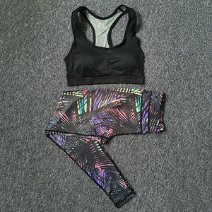 Women's Running Fitness Sports Bra Yoga Pants - Presidential Brand (R)