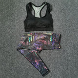 Women's Running Fitness Sports Bra Yoga Pants - Presidential Brand (R)