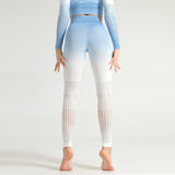 High Waist Leggings Women Hollow Out Push Up Workout Leggins Mujer Exercise Fitness Female Pants Fitness Jeggings - Presidential Brand (R)