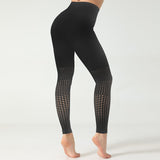 High Waist Leggings Women Hollow Out Push Up Workout Leggins Mujer Exercise Fitness Female Pants Fitness Jeggings - Presidential Brand (R)
