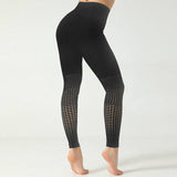 High Waist Leggings Women Hollow Out Push Up Workout Leggins Mujer Exercise Fitness Female Pants Fitness Jeggings - Presidential Brand (R)