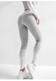 Women Striped Hip Enhancing Running Gym Fitness Leggings - Presidential Brand (R)