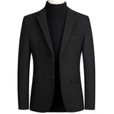 BOLUBAO Men Suit Brand New Men's Blazer Luxury Wool Thick Men Classic Business Suits Jacket Male Luxurious Slim Blazers - Presidential Brand (R)