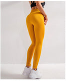 Seamless Leggings Women Fitness Running Yoga Pants High Waist Tummy Control Push Up Fitness Leggings Sport Gym Tights - Presidential Brand (R)