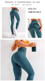 Seamless Leggings Women Fitness Running Yoga Pants High Waist Tummy Control Push Up Fitness Leggings Sport Gym Tights - Presidential Brand (R)