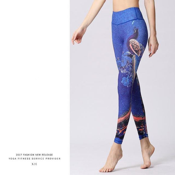 Printed Sport leggings Stretched Fitness yoga Pants - Presidential Brand (R)