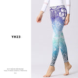 Printed Sport leggings Stretched Fitness yoga Pants - Presidential Brand (R)