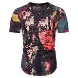 african clothes forest style t-shirt fashion africa clothing 3d tee shirt homme dashiki african dresses for women/men - Presidential Brand (R)