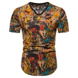 african clothes forest style t-shirt fashion africa clothing 3d tee shirt homme dashiki african dresses for women/men - Presidential Brand (R)