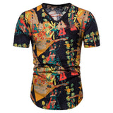 african clothes forest style t-shirt fashion africa clothing 3d tee shirt homme dashiki african dresses for women/men - Presidential Brand (R)