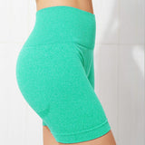 High Waist Workout Shorts Summer Seamless Fitness Yoga Short Scrunch Butt Fitness Shorts Running Sport Women Gym Leggings - Presidential Brand (R)
