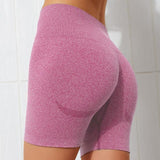 High Waist Workout Shorts Summer Seamless Fitness Yoga Short Scrunch Butt Fitness Shorts Running Sport Women Gym Leggings - Presidential Brand (R)