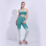Yoga Set Sports Bra and Leggings Women Gym Set Clothes Seamless Workout Fitness Sportswear Fitness Sports Suit Sportswear - Presidential Brand (R)