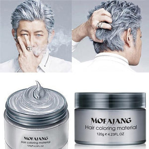 Hair Wax Color Styling Pomade Temporary Hair Dye Disposable Fashion Molding Coloring Mud Cream - Presidential Brand (R)