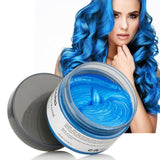 Hair Wax Color Styling Pomade Temporary Hair Dye Disposable Fashion Molding Coloring Mud Cream - Presidential Brand (R)